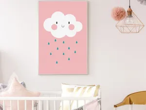 Plagát na stenu MRAK do detskej izby RUŽOVÁ Zvoľte rozmer: 20 x 30 cm