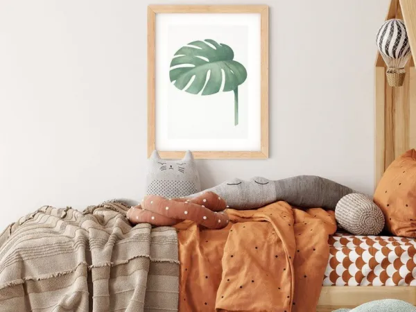 Plagát na stenu MONSTERA do detskej izby Zvoľte rozmer: 30 x 40 cm