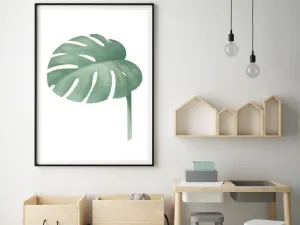 Plagát na stenu MONSTERA do detskej izby Zvoľte rozmer: 30 x 40 cm