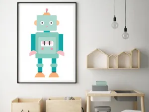 Detský plagát ROBOT na stenu Zvoľte rozmer: 20 x 30 cm