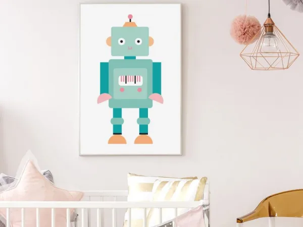 Detský plagát ROBOT na stenu Zvoľte rozmer: 20 x 30 cm