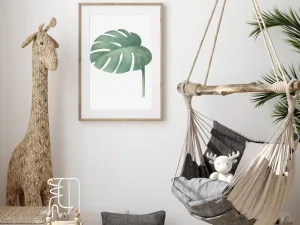 Plagát na stenu MONSTERA do detskej izby Zvoľte rozmer: 30 x 40 cm