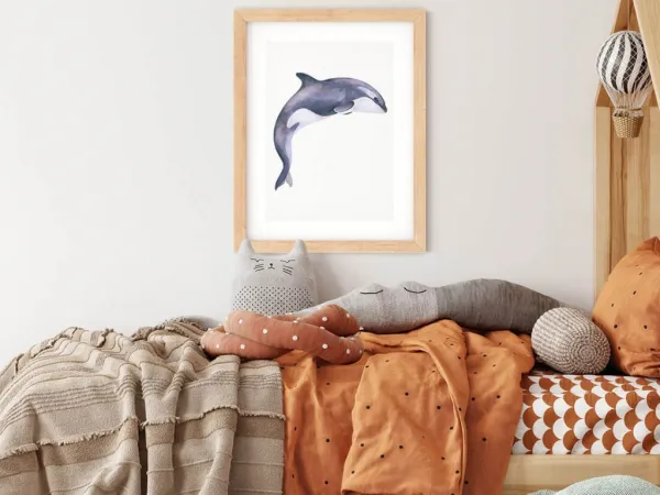 Detský plagát na stenu KOSATKA Zvoľte rozmer: 20 x 30 cm