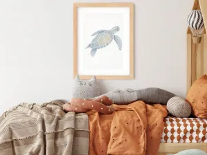 Plagát na stenu KORYTNAČKA do detskej izby Zvoľte rozmer: 20 x 30 cm
