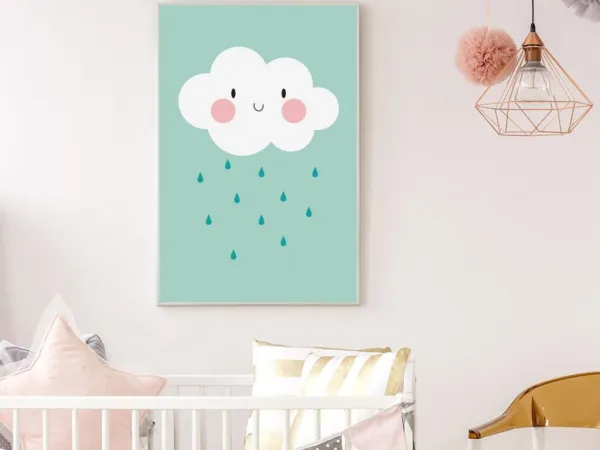 Plagát na stenu MRAK do detskej izby MINT Zvoľte rozmer: 20 x 30 cm