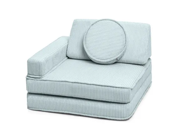Rozkladacie penové kreslo z menčestra ARMCHAIR Zvoľte farbu: Hnedá