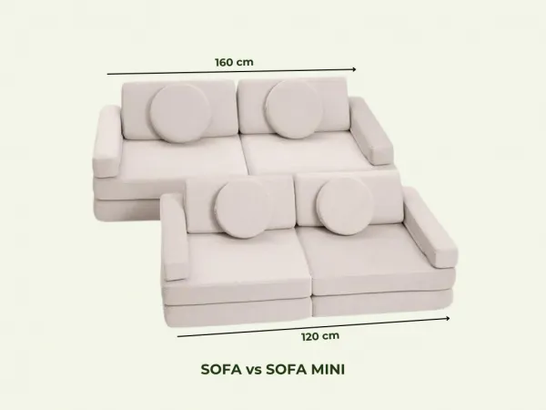 Veľký multifunkčný skladací bunker z menčestra SOFA PURE Zvoľte farbu: Hnedá