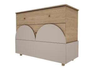 Komoda s tromi šuplíkmi BLOOM do detskej izby