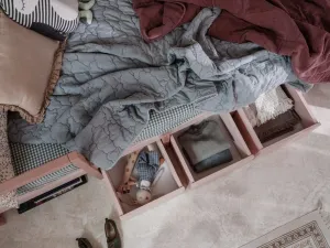 Úložný šuplík pod posteľ TWEENS Zvoľte farbu: Eukalyptová