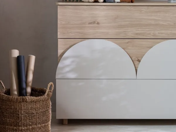 Komoda s tromi šuplíkmi BLOOM do detskej izby