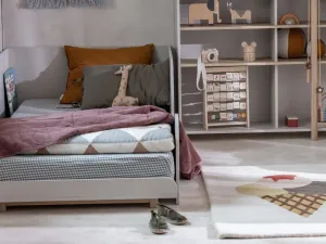 Rastúca jednolôžková posteľ BLOOM do detskej izby