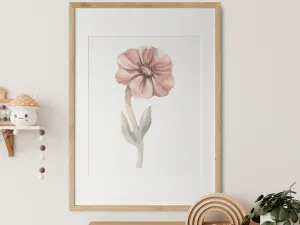 Detský plagát na stenu VLČÍ MÁK Zvoľte rozmer: 30 x 40 cm