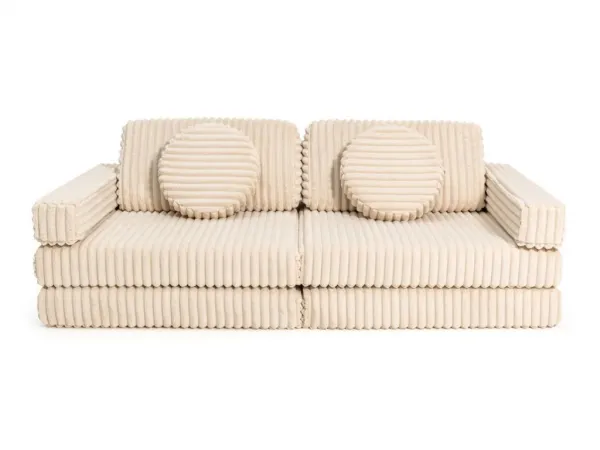 Multifunkčná skladacia pohovka SOFA z menčestra Zvoľte farbu: Béžová