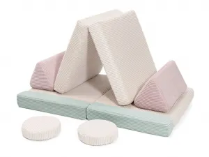 Skladacia penová pohovka SOFA MINI z menčestra Zvoľte farbu: Hnedá