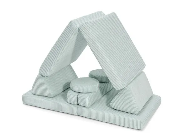 Skladacia penová pohovka SOFA MINI z menčestra Zvoľte farbu: Vanilková