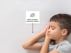 Benlemi Detský penový matrac COCONA s kokosovými vláknami Zvoľte rozmer: 90x200 cm