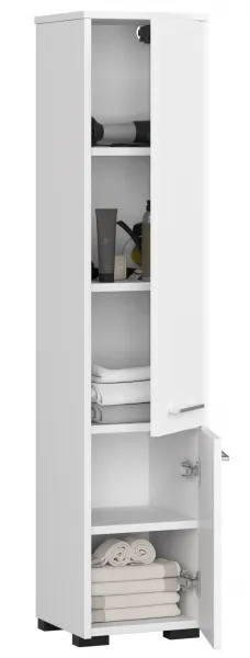 Ak furniture Kúpeľňová skrinka Fin I 30 cm biela