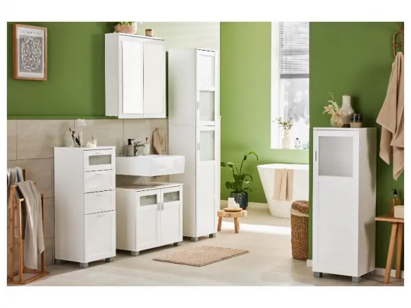 Livarno home Kúpeľňový nábytok Basel, 5-dielna súprava