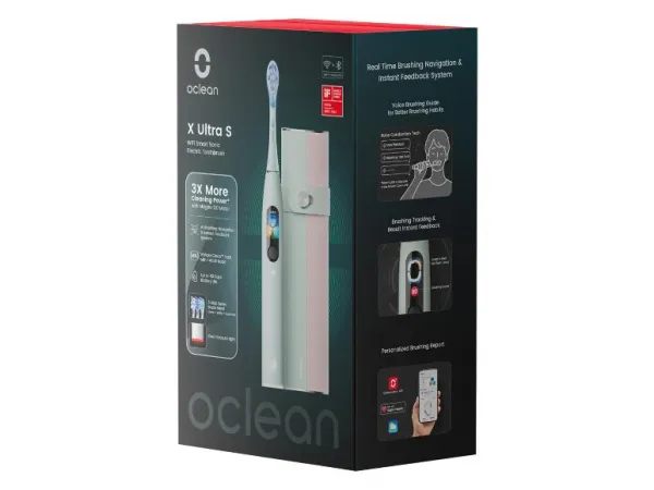 Oclean Elektrická zubná kefka X Ultra S (mentolová)