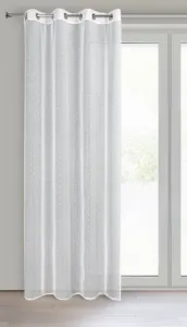 DekorStyle Závěs DOTI 140x250 cm bílý