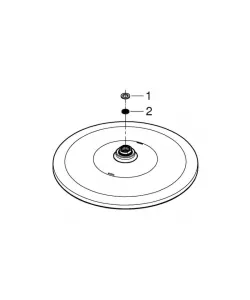 Grohe Rainshower - Hlavová sprcha 310 Mono, 1 prúd, chróm 26561000