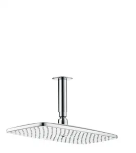 HansGrohe Raindance New - Horná sprcha E 360 Air 1jet s prívodom od stropu 100 mm, chróm 27381000