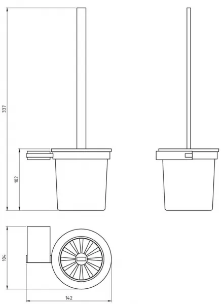 WC kefa Metalia 9 chróm 0933,0