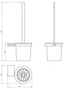 WC kefa Metalia 9 chróm 0933,0