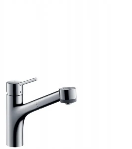 HansGrohe Talis M52 - Páková drezová batéria s vyťahovacou spŕškou, chróm 32841000