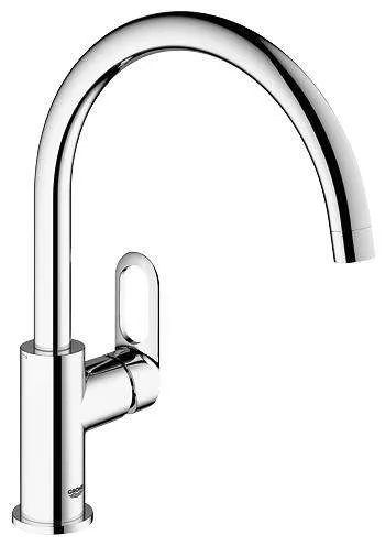 Grohe BauLoop - Páková drezová batéria, chróm 31368000
