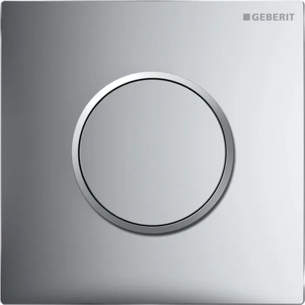 Geberit Splachovacie systémy - Pneumatické ovládanie splachovania pisoáru typ 10, chróm/chróm mat 116.015.KH.1