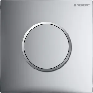 Geberit Splachovacie systémy - Pneumatické ovládanie splachovania pisoáru typ 10, chróm/chróm mat 116.015.KH.1