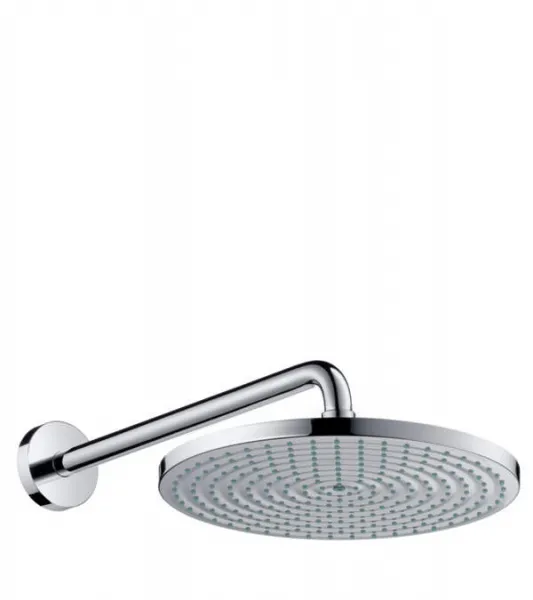 HansGrohe Raindance S - Hlavová sprcha 300, so sprchovým ramenom 390 mm, EcoSmart 9 l/min, chróm 26601000