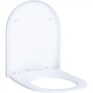 Geberit Acanto - WC doska, duroplast, SoftClose, biela 500.605.01.2