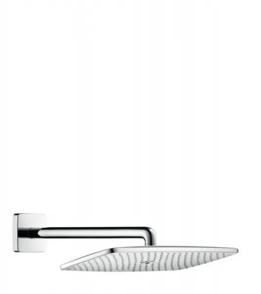 HansGrohe Raindance E - Horná sprcha E 360, sprchové rameno 390 mm, EcoSmart 9 l/min, chróm 26605000