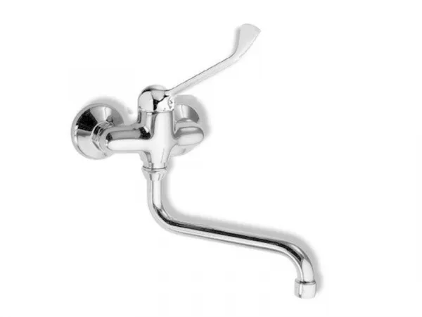 NOVASERVIS NOVASERVIS - Drezová batéria 100 mm lekárska páka Metalia 55 chróm 55074L/T,0