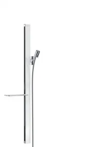 Hansgrohe Unica'E - Sprchová tyč 900 mm, so sprchovou hadicou, biela/chróm 27640400
