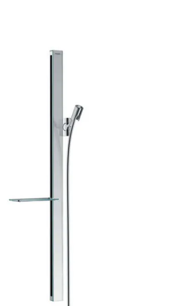 Hansgrohe Unica'E - Sprchová tyč 900 mm, so sprchovou hadicou, chróm 27640000