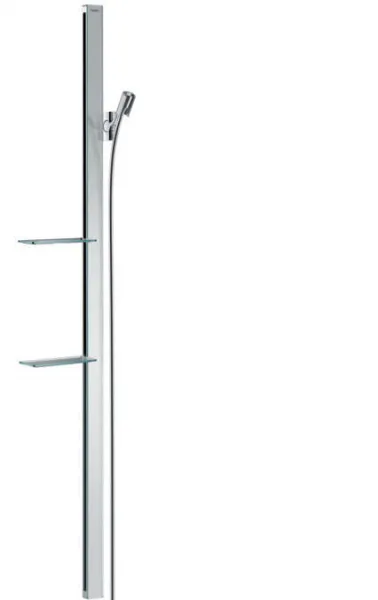 Hansgrohe Unica'E - Sprchová tyč 1500 mm, so sprchovou hadicou, chróm 27645000