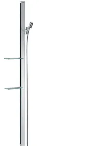 Hansgrohe Unica'E - Sprchová tyč 1500 mm, so sprchovou hadicou, chróm 27645000