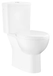 Grohe Bau Ceramic - WC kombi súprava s nádržkou a doskou softclose, rimless, alpská biela 39346000