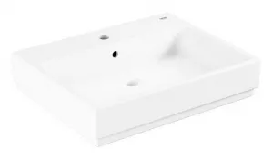 Grohe Cube Ceramic - Umývadlo s prepadom, 600 mm x 490 mm, PureGuard, alpská biela 3947300H