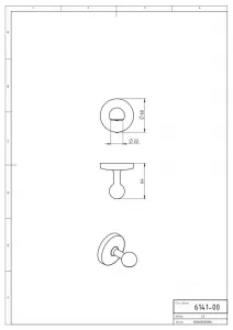 Magnetická mydelnička Metalia 1 chróm 6141,0
