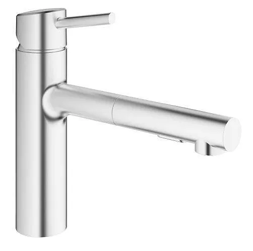 Grohe Concetto - Páková drezová batéria, supersteel 30273DC1