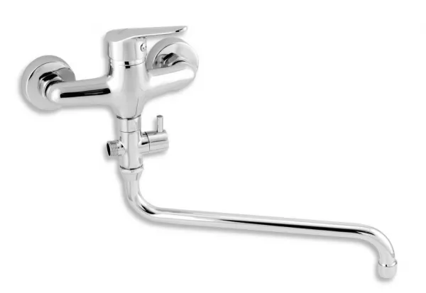 Novaservis - Paneláková batéria bez sprchy 150 mm chróm Titania Iris New 94471/1,0