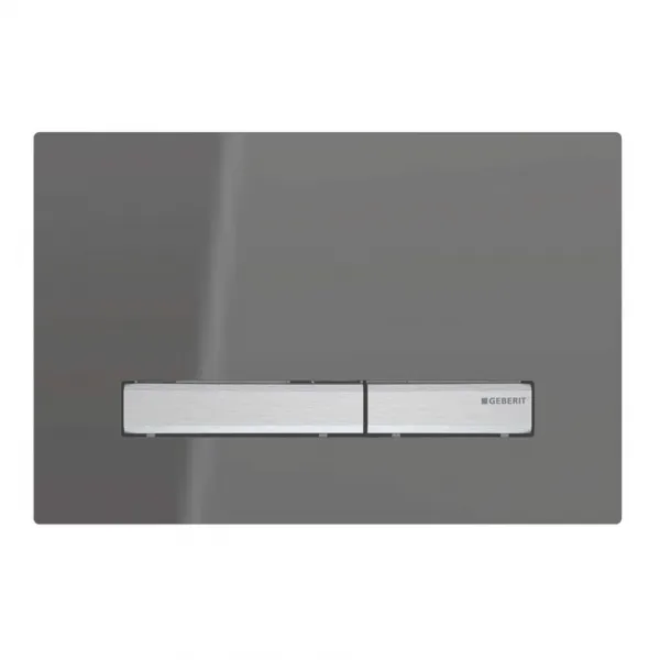 Geberit Sigma50 - Ovládacie tlačidlo Sigma50, dymové zrkadlové sklo 115.788.SD.2