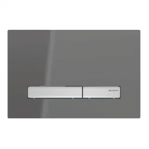 Geberit Sigma50 - Ovládacie tlačidlo Sigma50, dymové zrkadlové sklo 115.788.SD.2