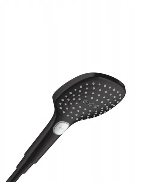 Hansgrohe Raindance Select E - Sprchová hlavica 120, 3 prúdy, matná čierna 26520670