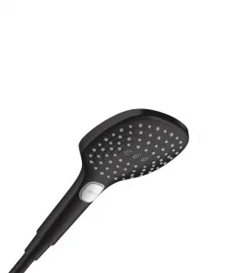 Hansgrohe Raindance Select E - Sprchová hlavica 120, 3 prúdy, matná čierna 26520670