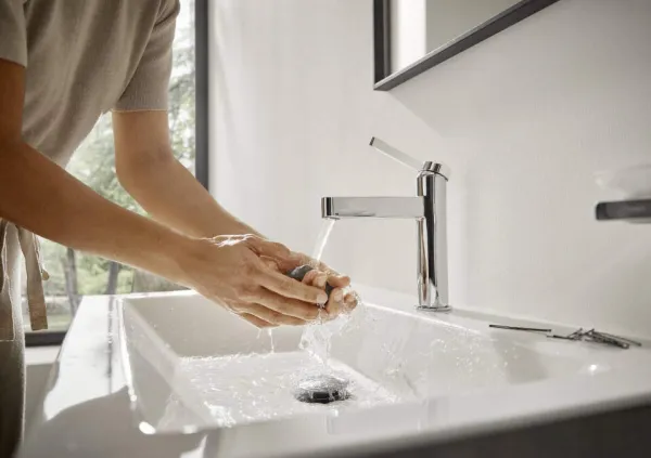 Hansgrohe Finoris - Umývadlový ventil, EcoSmart, chróm 76013000